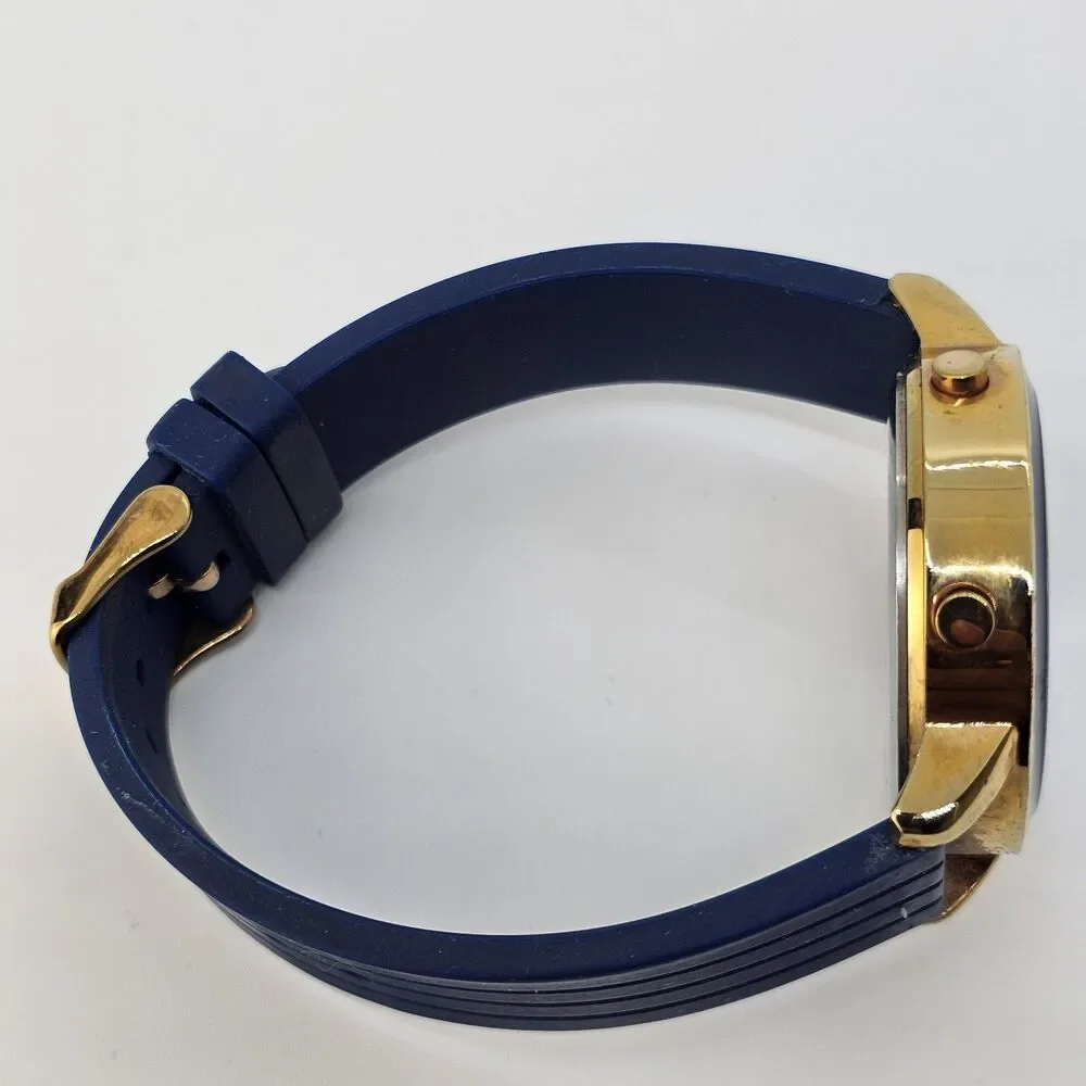Sketchers Unisex Watch 40MM Rose Gold Blue‎ Gray Case Blue Plastic Bands